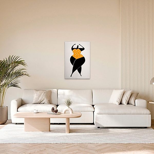 A.S. Création Leinwandbild "Dancing In The Sun 1 - Wandbild Creme Keilrahme günstig online kaufen