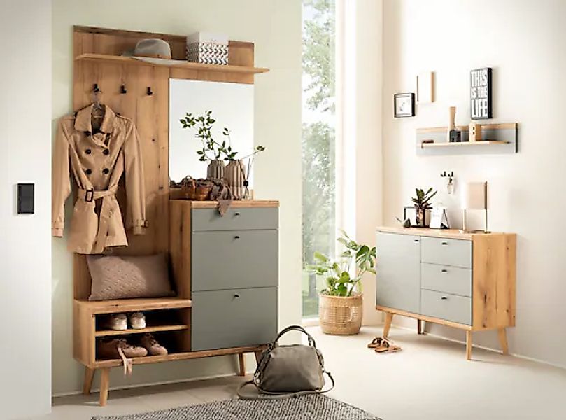 INOSIGN Garderoben-Set »Mavas, Garderobe mit Stauraum, Garderobenschrank im günstig online kaufen