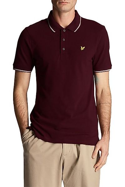 Lyle & Scott Poloshirt, Pique Baumwolle, Mit Kontrastdetails günstig online kaufen
