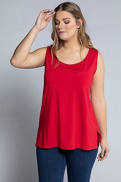 Ulla Popken Longtop Top Rundhals Classic Stretch breite Träger günstig online kaufen