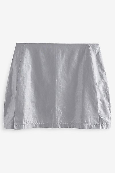 Next Minirock Minirock in Metallic-Optik aus günstig online kaufen