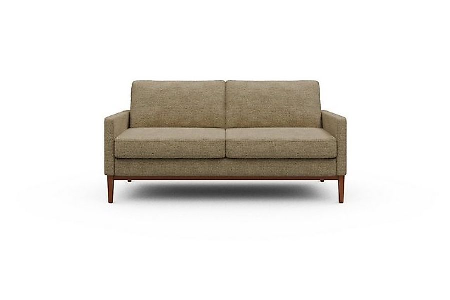 moebelfaktor Sofa Bodo 2,5-Sitzer, Retro-Design, elegante Linien, stabile H günstig online kaufen
