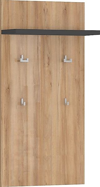 OTTO home Garderobenpaneel "Onyx" (H/B/T): 109/55,6/21,8cm, UV lackiert in günstig online kaufen