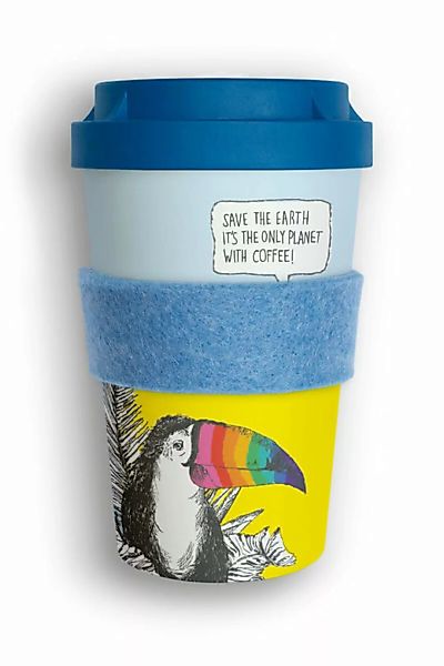 Mehrweg Coffee To-go Becher Aus Nachwachsenden Rohstoffen - Kompostierbar günstig online kaufen