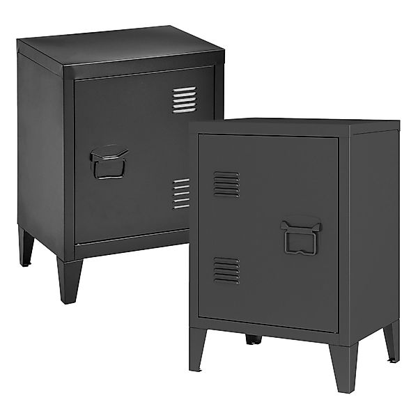 en.casa Nachtschrank (2-St., 2er Set) »Inari« günstig online kaufen