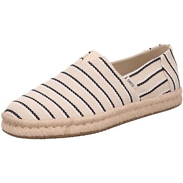 Toms  Damenschuhe Slipper Alpargata Rope 2.0 10020884 cream Stripes 1002088 günstig online kaufen