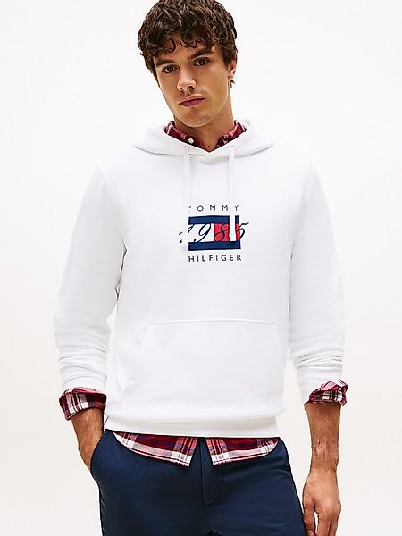 Tommy Hilfiger Kapuzensweatshirt LINEAR FLAG GRAPHIC Regular Fit, Hoodie, K günstig online kaufen