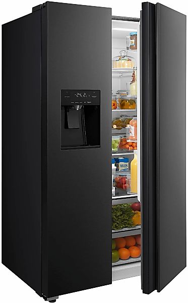 Hanseatic Side-by-Side "HSBS17590CWEBI" 179,3 cm hoch 91 cm breit mit Eis-, günstig online kaufen