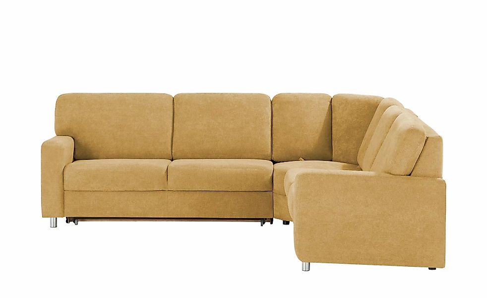 smart Ecksofa  Valencia ¦ gelb ¦ Maße (cm): B: 266 H: 90 T: 236.0 Polstermö günstig online kaufen