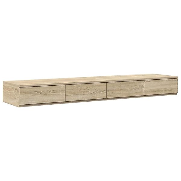 vidaXL Bettschubladen Sonoma-Eiche 140 x 36,5 x 16,5 cm Holzwerkstoff 86694 günstig online kaufen