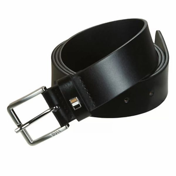 BOSS Ledergürtel Ther-Flag-E_Sz35 mit stilvollen Markendetails günstig online kaufen