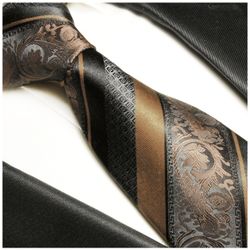 Paul Malone Krawatte moderne Herren Seidenkrawatte günstig online kaufen