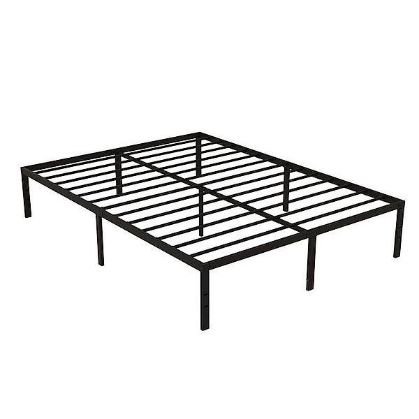 COSTWAY Bettgestell (1-tlg), Doppelbett, mit Lattenrost, 160x200cm günstig online kaufen