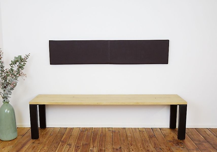 Lycce Kopfstütze Wandkissen L 115cm Kunstleder günstig online kaufen