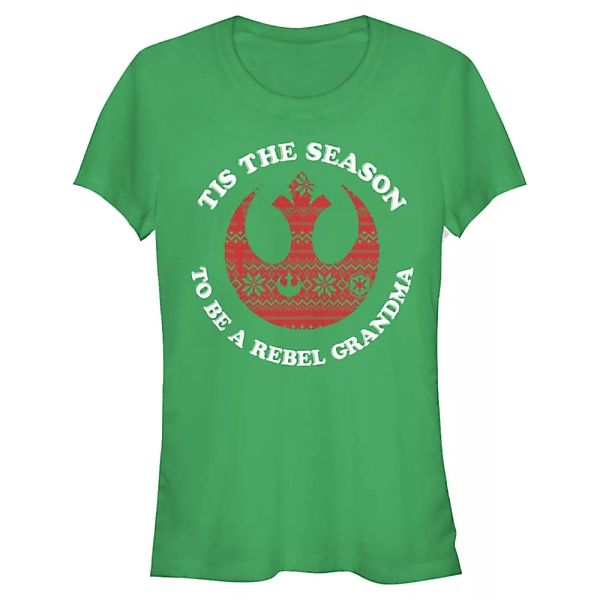 Star Wars - Rebel Grandma - Weihnachten - Frauen T-Shirt günstig online kaufen