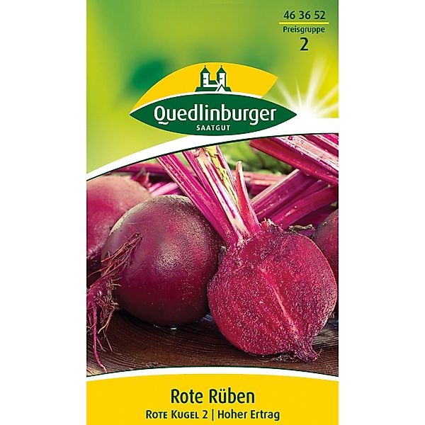 Quedlinburger Rote Rübe ''Rote Kugel 2'' Kleinpackung günstig online kaufen