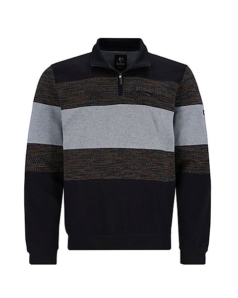 Hajo Sweatshirt Sweatshirt mit Troyerkragen und günstig online kaufen