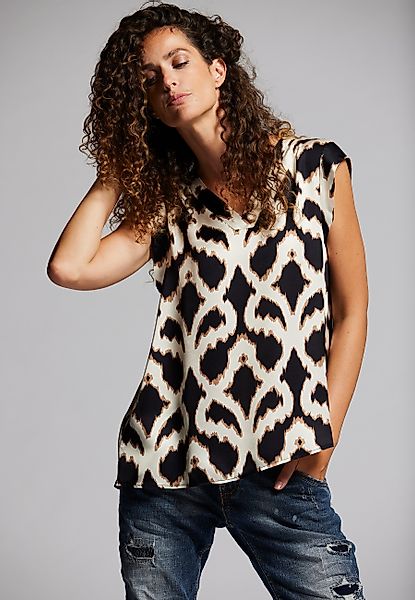 Andijamo-Fashion Shirtbluse MYSTIC FALLS MATTGLANZ günstig online kaufen