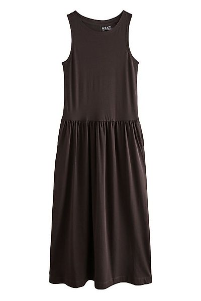 Next Jerseykleid Jersey-Maxikleid mit tief angesetzter Taille (1-tlg) günstig online kaufen