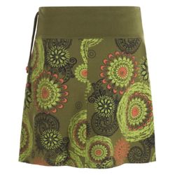 Vishes Minirock Kurzer Damen Baumwoll-Rock Taschen-Rock günstig online kaufen