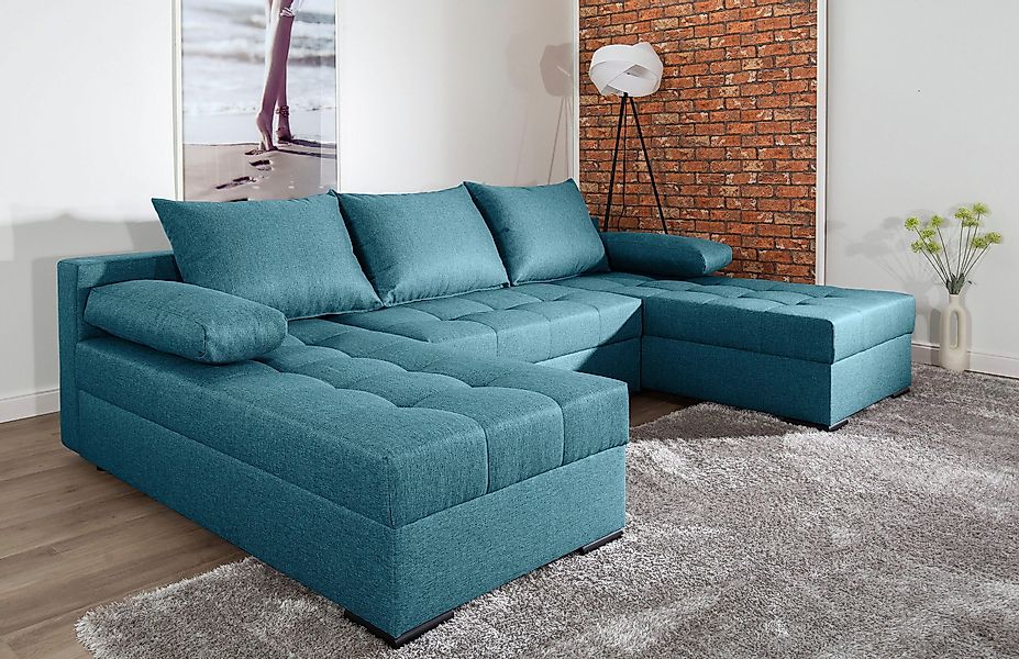 COLLECTION AB Wohnlandschaft Josy U-Form, B: günstig online kaufen