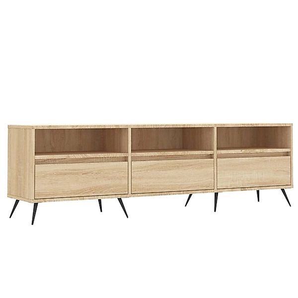 vidaXL TV-Schrank Sonoma-Eiche 150x30x44,5 cm Holzwerkstoff 831255 günstig online kaufen