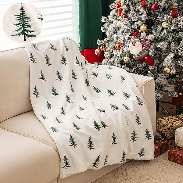 Wohndecke Weihnachtsdecke Wohndecke,Weihnachten Sofadecke,Babydecke, BTTO, günstig online kaufen