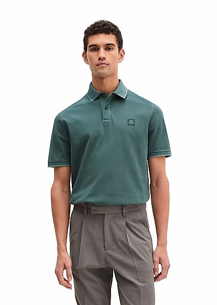 Marc OPolo Poloshirt weiches Tragegefühl, regular Fit, Logopatch auf der Br günstig online kaufen