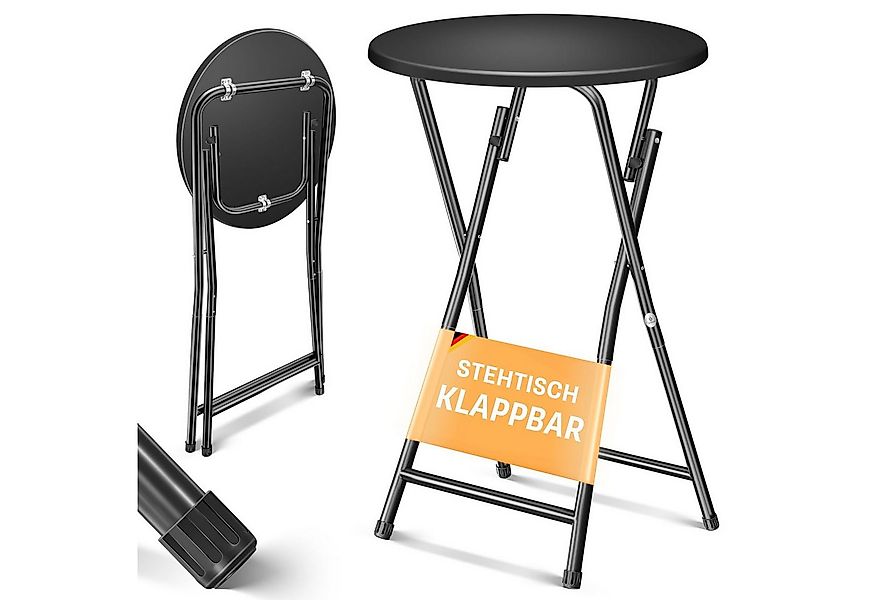 KESSER Bistrotisch Stehtisch Bistrotisch mit PVC-Platte Wetterbeständiger K günstig online kaufen