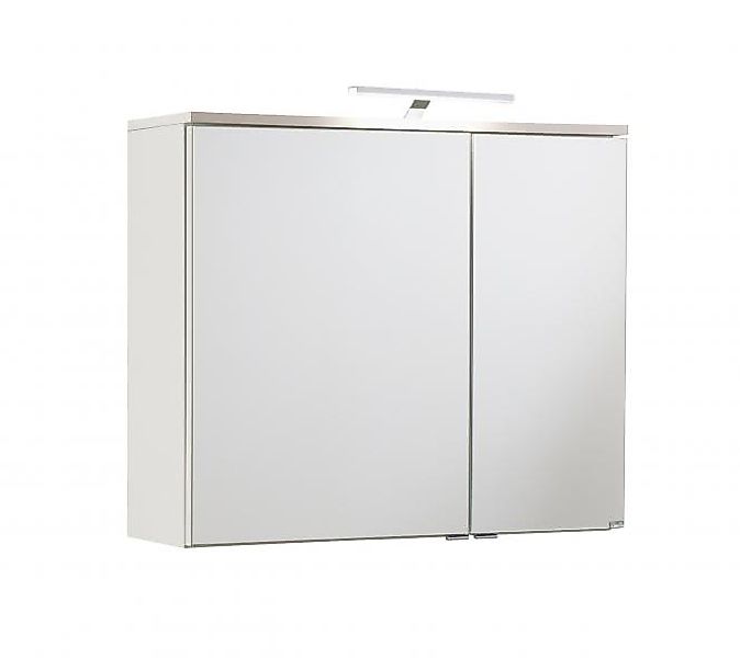 Spiegelschrank 80 inkl LED Beleuchtung Move von Held Möbel Weiss günstig online kaufen