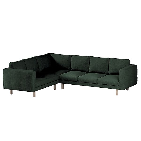 Bezug für Norsborg 5-Sitzer Ecksofa, dunkelgrün, Norsborg 5-Sitzer Ecksofab günstig online kaufen