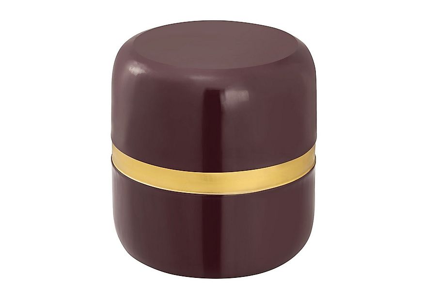 Amagohome Beistelltisch Beistell-Tisch Couchtisch rund ø 34 H 36 cm Lampent günstig online kaufen