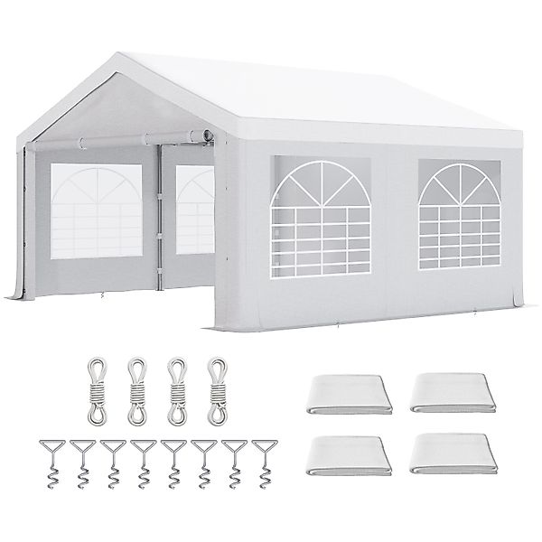 HOMALL Faltpavillon 3*3m Partyzelt Gartenpavillon UV günstig online kaufen