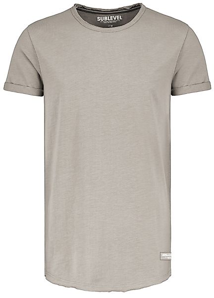 SUBLEVEL T-Shirt Herren Shirt Long Shaped günstig online kaufen