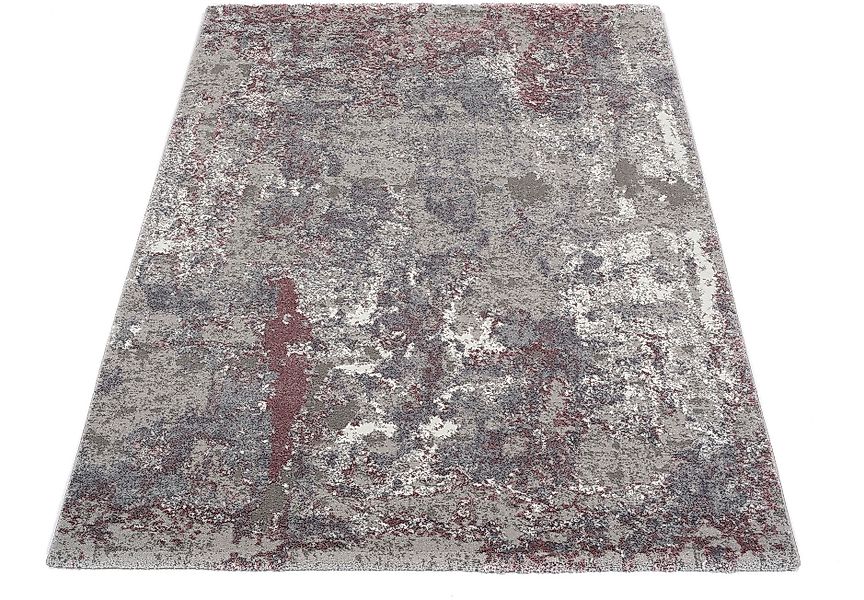 meinTeppich Hochflorteppich  Juwel Liray ¦ beige ¦ Synthetische Fasern ¦ Ma günstig online kaufen