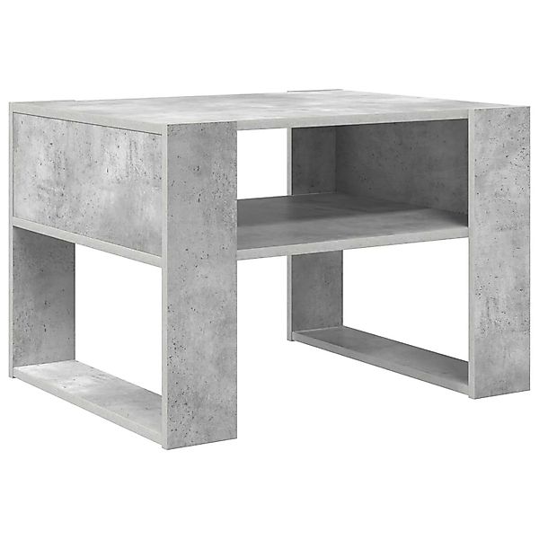 vidaXL Couchtisch Beton Grau 66 x 53 x 45 cm Holzwerkstoff 8000103 günstig online kaufen