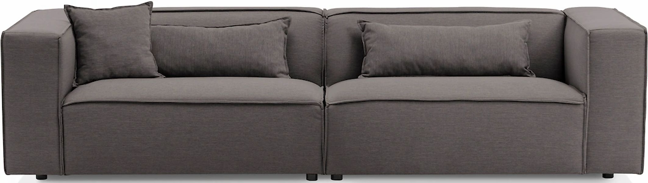 LeGer Home by Lena Gercke 3-Sitzer "PIARA, Couch mit Kedernaht, Sofa in Cor günstig online kaufen
