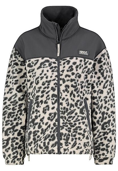 SUBLEVEL Fleecejacke Damen Leo Teddyfleece Kuschelig Übergangsjacke Jacke O günstig online kaufen