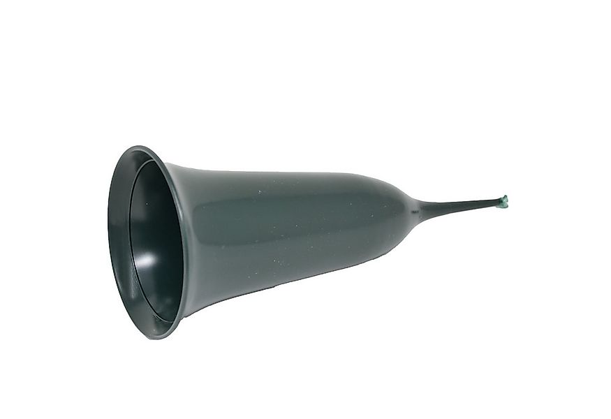 Wibo Bodenvase Grabvase Tulpe 21 cm rund dunkelgrün rund wetterfest (1 St), günstig online kaufen