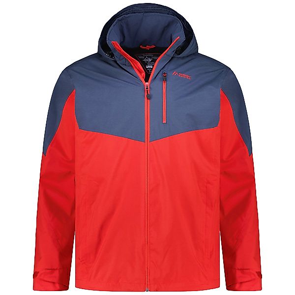 Maier Sports Allwetter-Funktionsjacke, wasser- und winddicht Farbe blau/rot günstig online kaufen