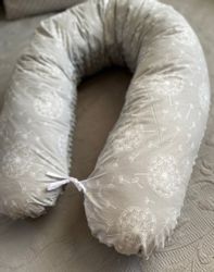 Loolay Stillkissen MINKY/ Baumwolle Seitenschläferkissen GRAU günstig online kaufen