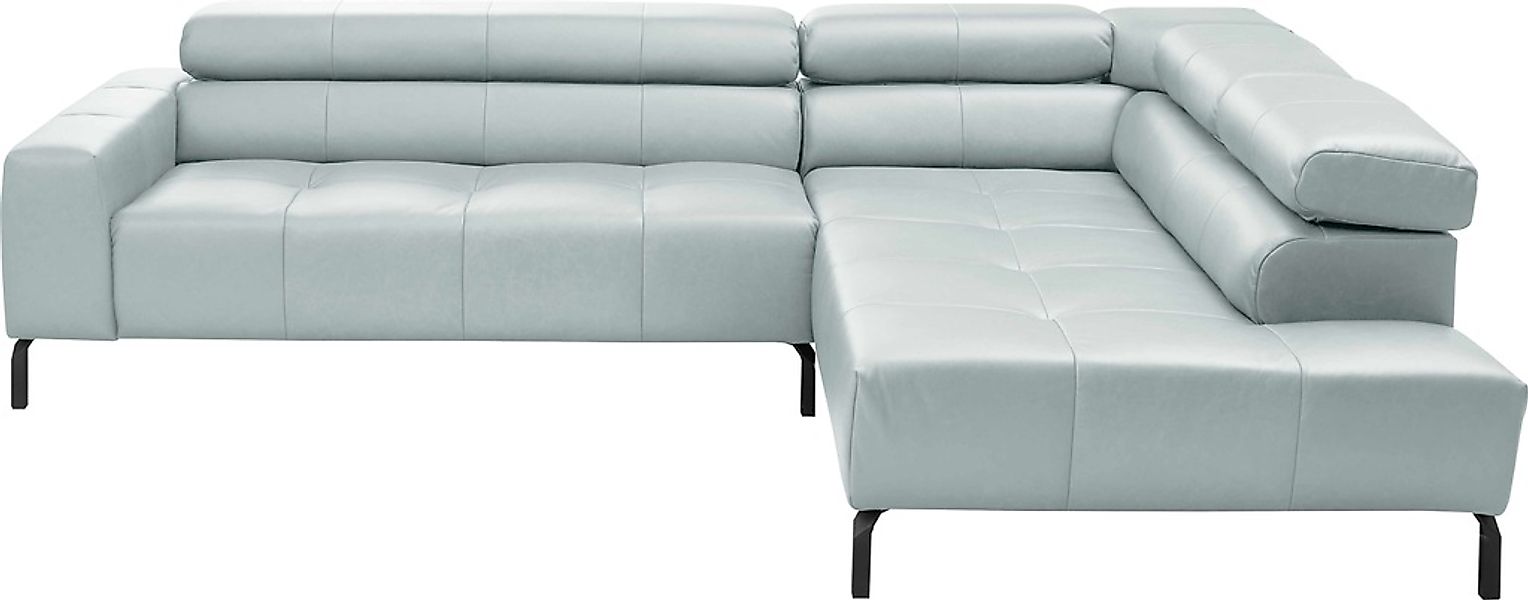 PLACES OF STYLE Ecksofa "Claya, L-Form, incl. Kopfteilverstellung, Breite 2 günstig online kaufen