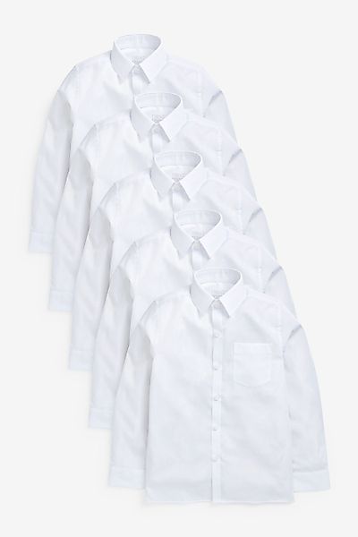 Next Langarmhemd Langarmhemden im Slim-Fit (3 günstig online kaufen