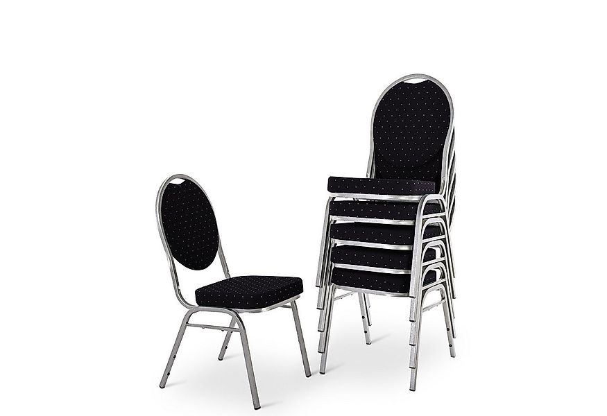 Raburg Stapelstuhl Bankettstuhl, stapelbar, für Konferenz, Seminar & Wartez günstig online kaufen