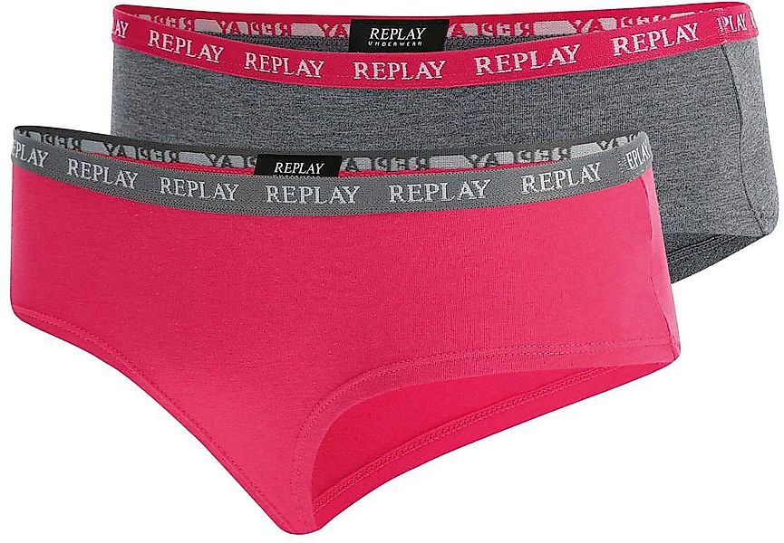 Replay Hüftslip Lady Culotte Style 1 - 2pcs Waterfall pack (Packung, 2er) günstig online kaufen