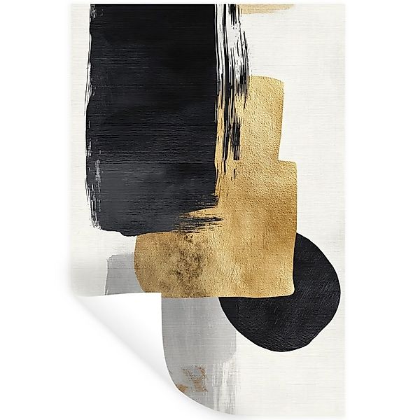 MuchoWow Wandsticker Gold - Rechtecke - günstig online kaufen