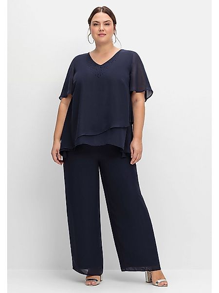 Sheego Jumpsuit Große Größen im Lagenlook, günstig online kaufen
