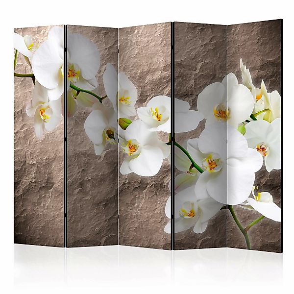 5-teiliges Paravent - Impeccability Of The Orchid Ii [room Dividers] günstig online kaufen