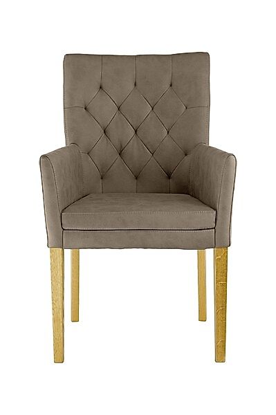 Home affaire Armlehnstuhl »Colorado« () 1 Stk.Gestell aus Massivholz günstig online kaufen