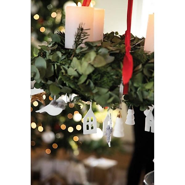Räder Christbaumschmuck Design Porzellananhänger Winterwaldtiere Hirsch günstig online kaufen